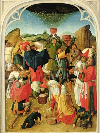 La Récolte de la manne - Master of the Gathering of the Manna